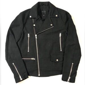 DSTLD Men’s Moto Jacket Black Medium